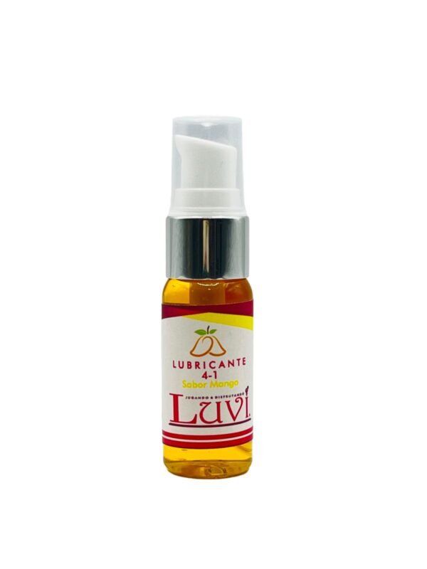 ACEITE PARA MASAJE 4 EN 1 LUVI SABOR MANGO 20ML