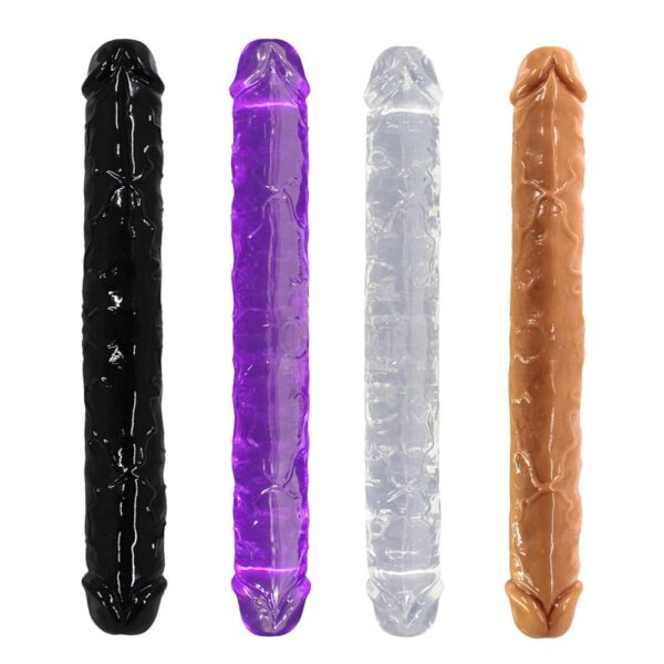 Dildo Doble Cabeza Jelly 40 cm RD-25-M