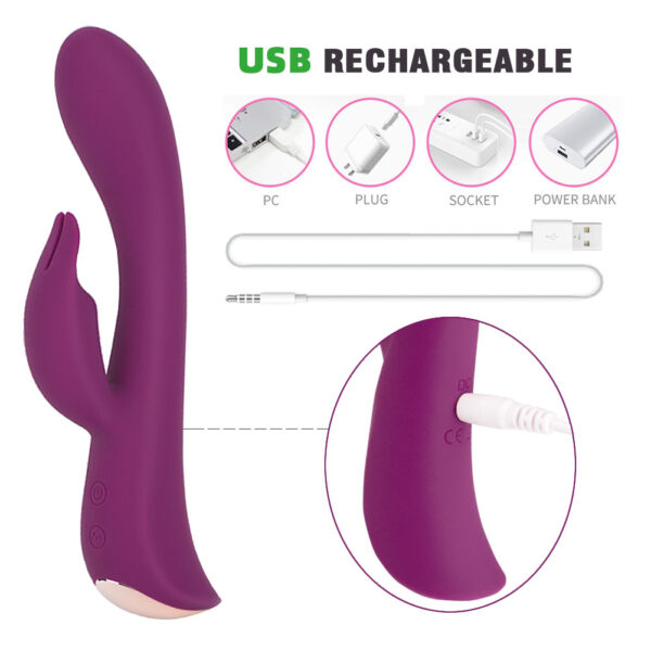 BUNNY LOVE VIBRADOR MK-8602 - Imagen 3