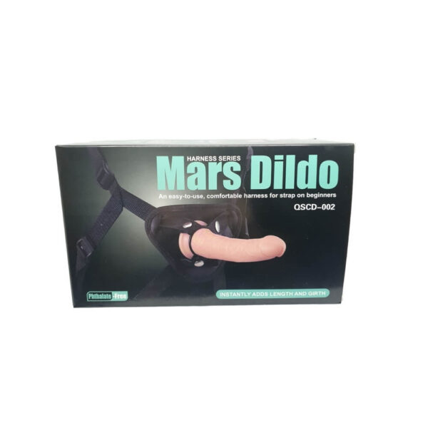 Mars Dildo Lésbico Dildo 22 x 3.2 cm  SO-12-B - Imagen 2