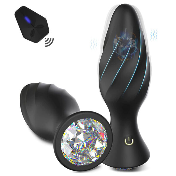 SHINING PLUG ANAL DE SILION 10 FUNCIONES USB