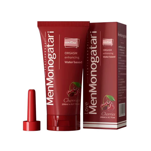 Lubricante MenMonogatari Sabor Cereza 200ML LC-814