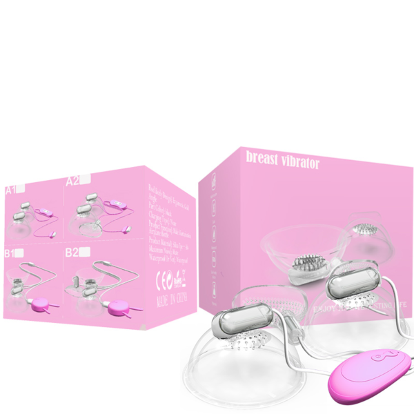 ROHS BREAST AND CLITORIS VIBRATOR