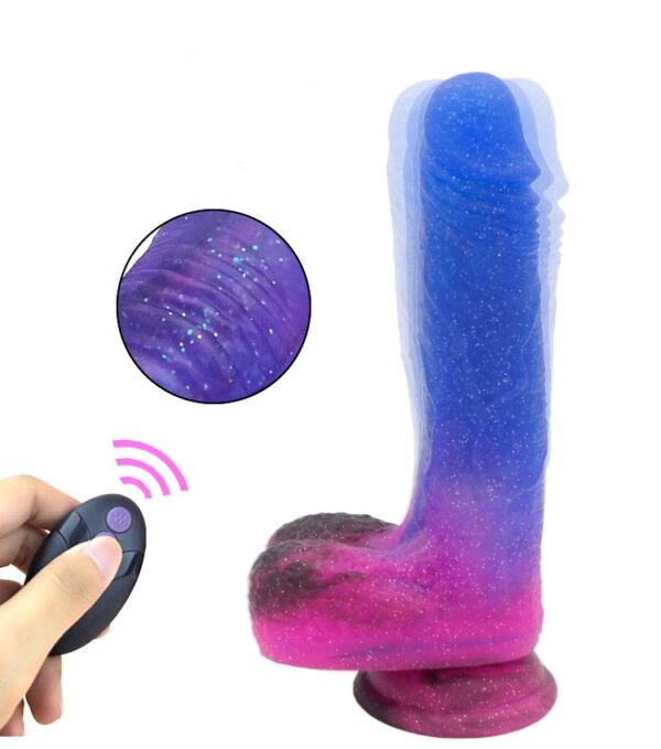 ASTRONOMY DILDO VIBRACIÓN Y ROTACION 7 FUNCIONES