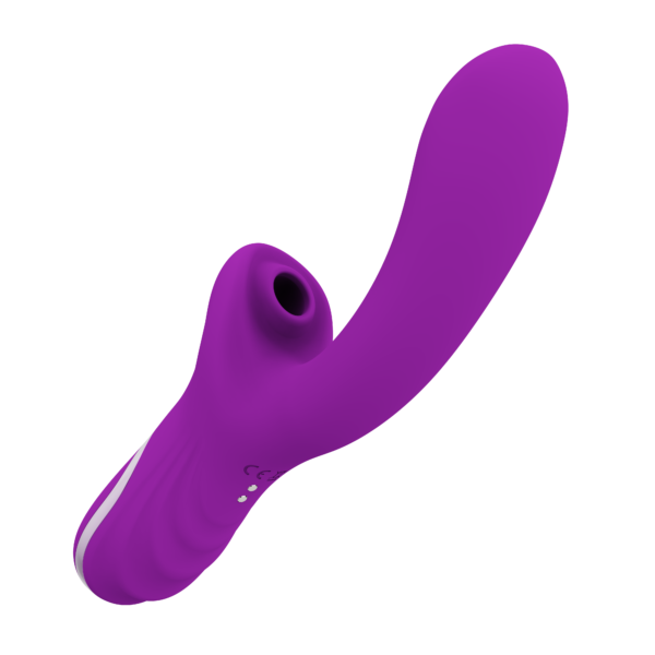 POUND PURPLE VIBRADOR CON SUCCION 20 FUNCIONES