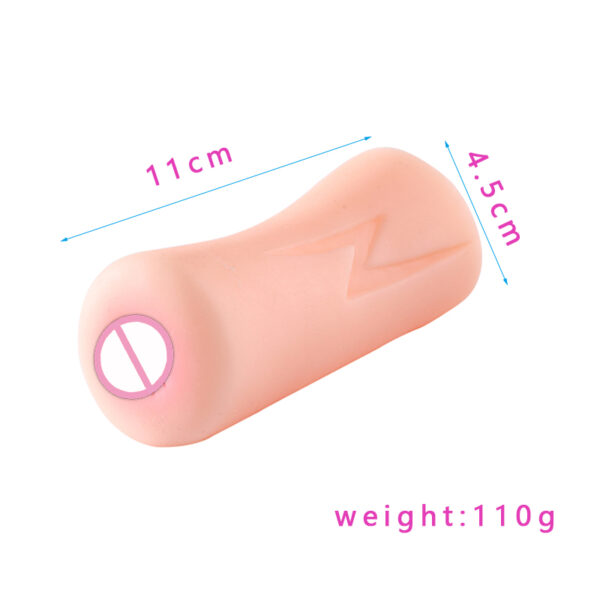 MASTURBADOR POKET ANO 11 CM CIBER SKIN SY-001A - Imagen 3