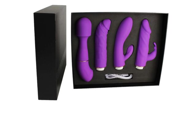 Kit Magic Wand Vibrador 4 en 1 - Imagen 3