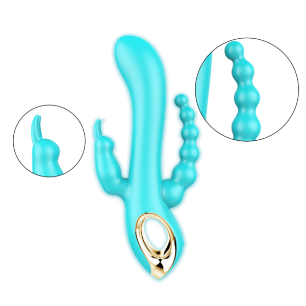 TRIX PURPLE VIBRATOR 10 FUNCIONES CARGA MAGNETICA - Imagen 6